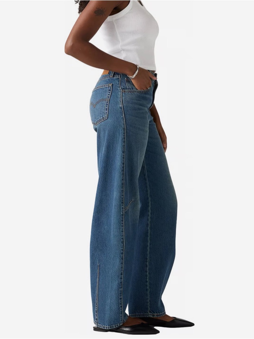 Levi's Baggy Dad Barrel Jeans - Women's